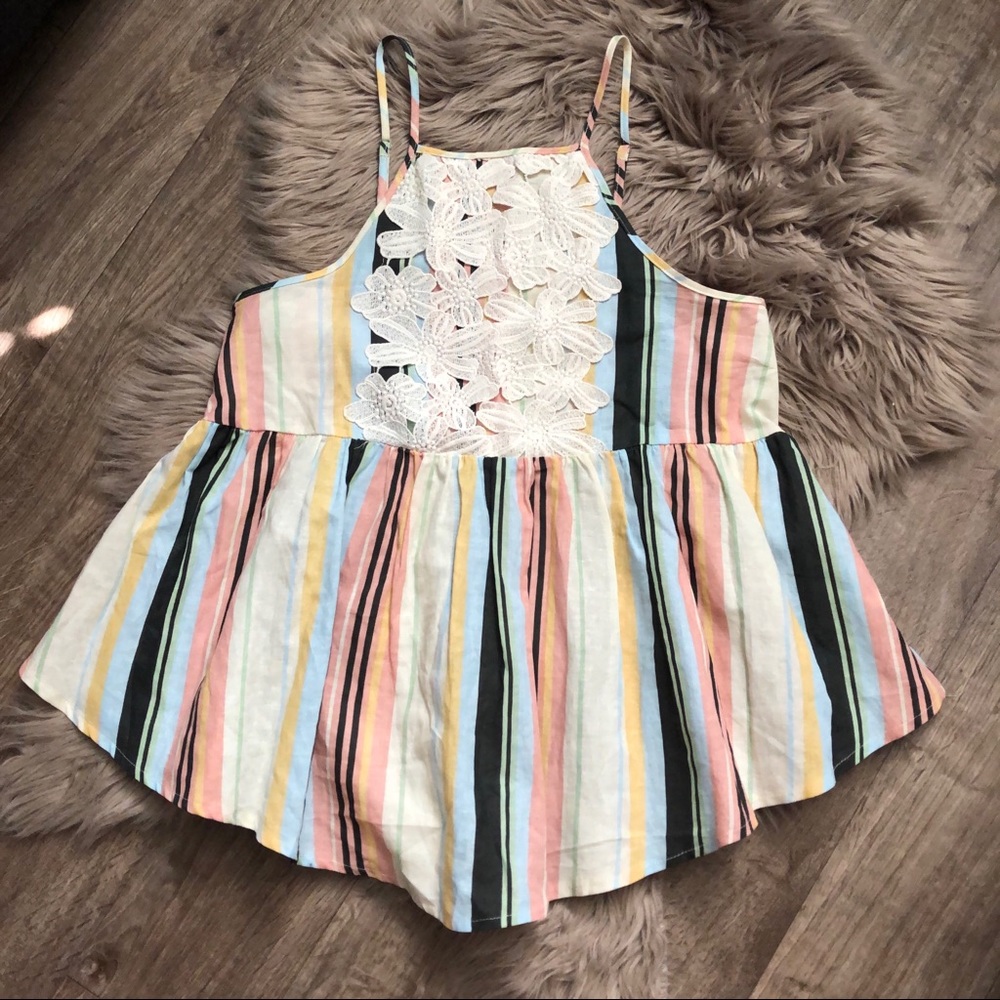 Skylar & Jade peplum top